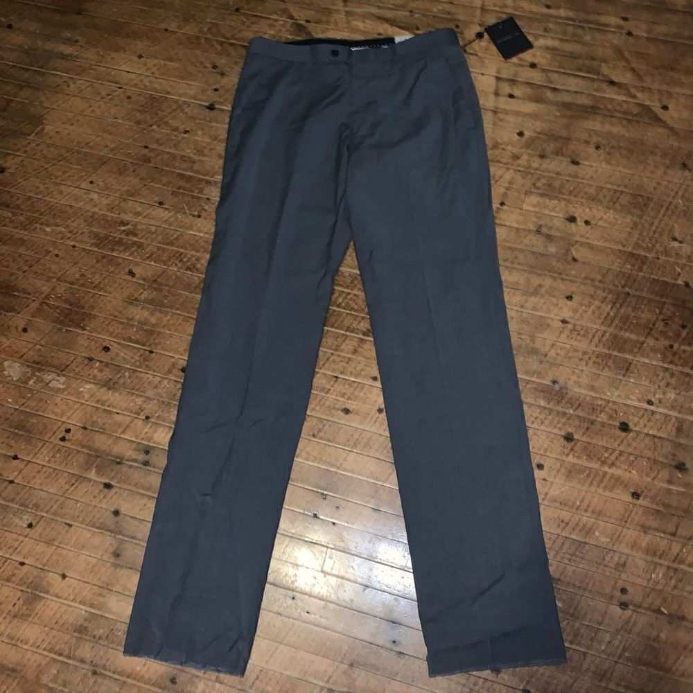 John Varvatos Astor mid grey 32 business casual slacks